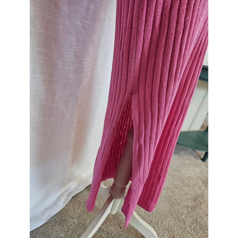 House of Harlow 1960 Strawberry Moon Maxi Dress Women M Pink Party Glam Wedding - Picture 4 of 6